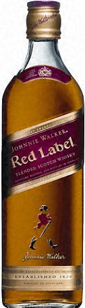 JOHNNIE WALKER  SCOTCH RED LABEL-375ml