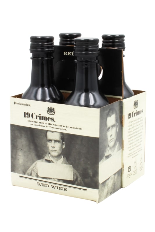 19 CRIMES RED 187ML - SINGLE