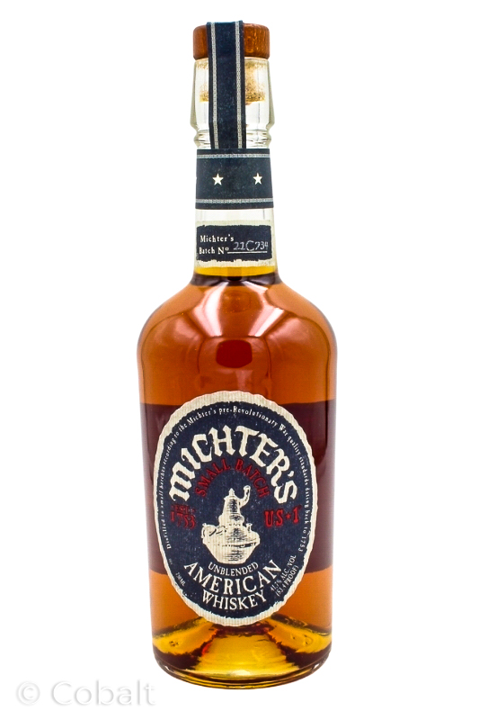 MICHTERs SMALL BATCH UNBLENDED AMERICAN WHISKEY 750ML