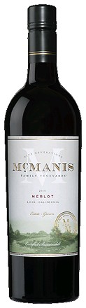 MCMANIS MERLOT-750ml