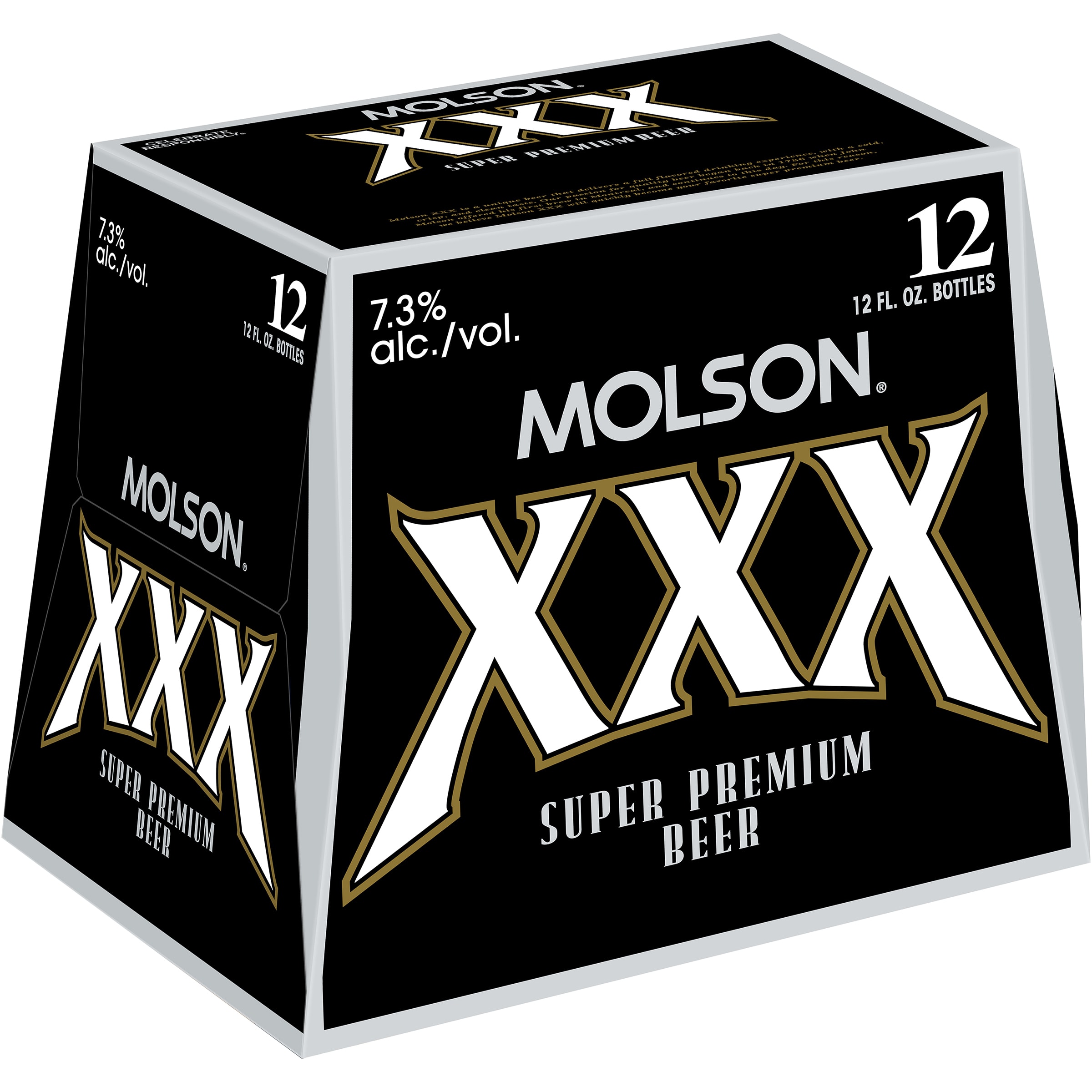 MOLSON XXX BEER - 12PK BTL