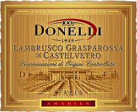 Donelli Lambrusco Grasparossa Di Castelvetro