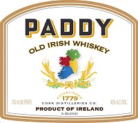 Paddy Old Irish Whiskey