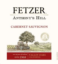 FETZER VALLEY OAKS  CABERNET SAUVIGNON-750ml