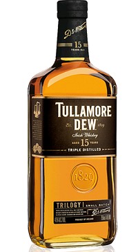 Tullamore Dew Irish Whiskey 15 Year Trilogy