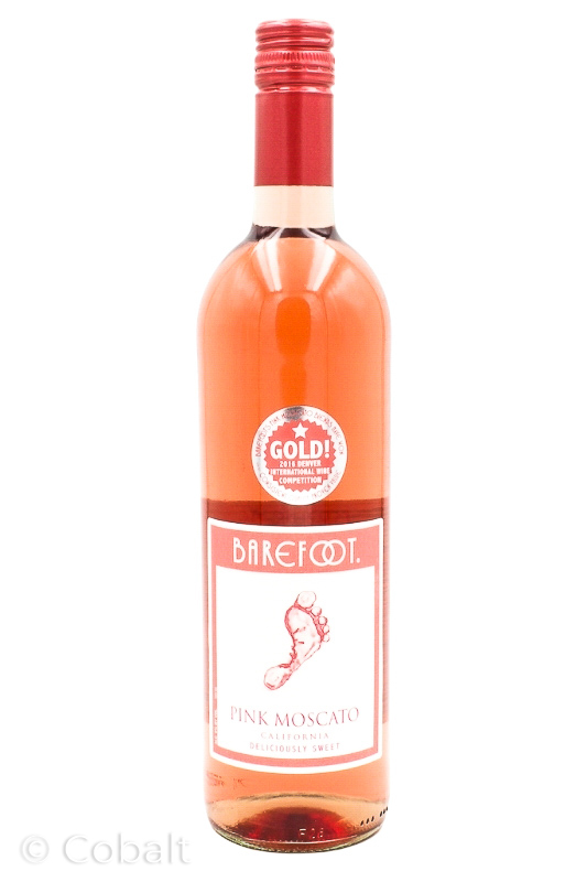 BAREFOOT  PINK MOSCATO-750ML