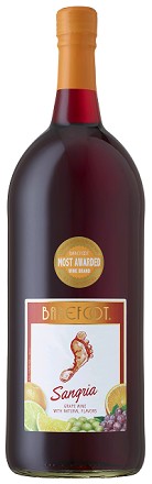 BAREFOOT  SANGRIA RED-1.5L