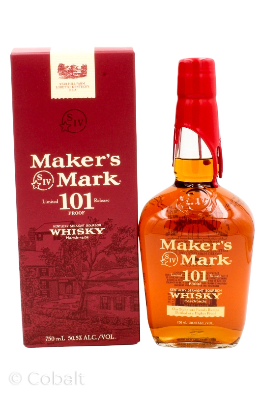 MAKER'S MARK 101 PROOF BOURBON WHISKY 750ML