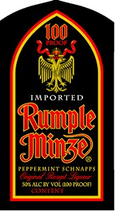 Rumple Minze  Peppermint Schnapps  -375ml