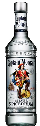 CAPTAIN MORGAN SILVER SPICED RUM 750ML