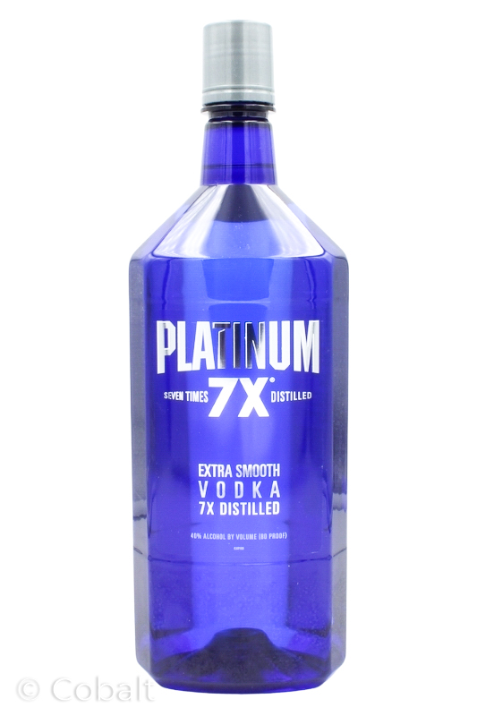 PLATINUM VODKA  7X VODKA-1.75L