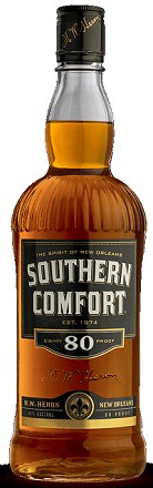 SOUTHERN COMFORT  WHISKEY 80 PROOF-375ml