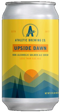 ATHLETIC BREWING UPSIDE DAWN N/A GOLDEN ALE 6PK CAN