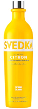 SVEDKA CITRON  CITRON VODKA-1L
