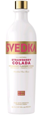 Svedka Vodka Strawberry Colada