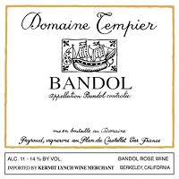 Domaine Tempier Bandol Rose