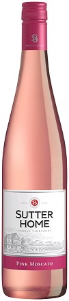 SUTTER HOME  PINK MOSCATO-187ML