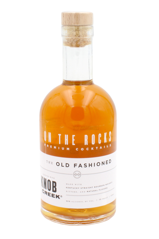ON THE ROCKS KNOB CREEK OLD FASHIONED-375ML